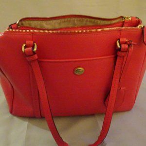 Red Coach Bag
